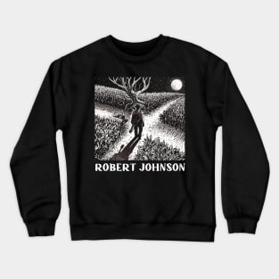 Crossroad Chronicles Robert Johnson's Musical Pact Crewneck Sweatshirt